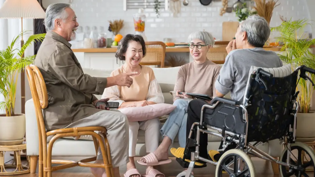 Elders Laughing